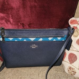 Coach Navy Crossbody Purse